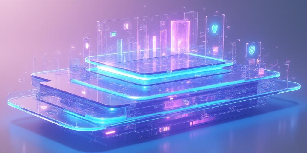 Secure data visualization concept